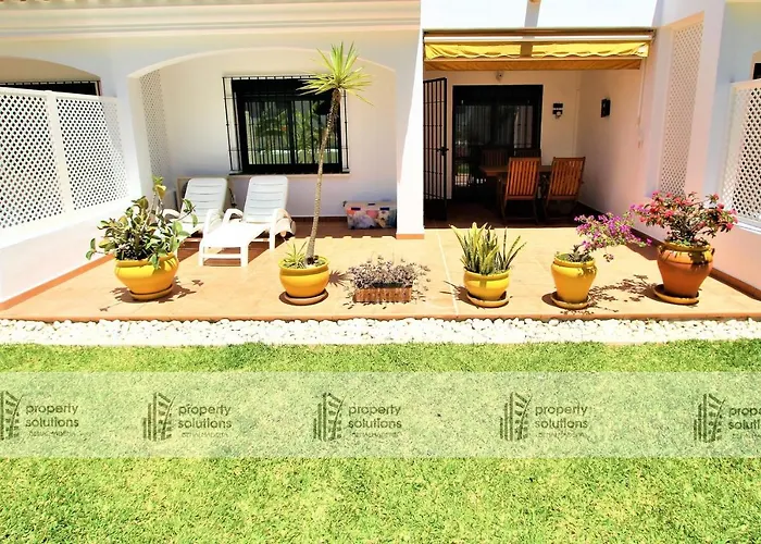 Pueblo Del Parque 2 - Soleada Terraza Con Jardin - Piscina Y Playa