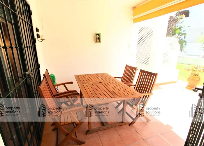 Pueblo Del Parque 2 - Soleada Terraza Con Jardin - Piscina Y Playa